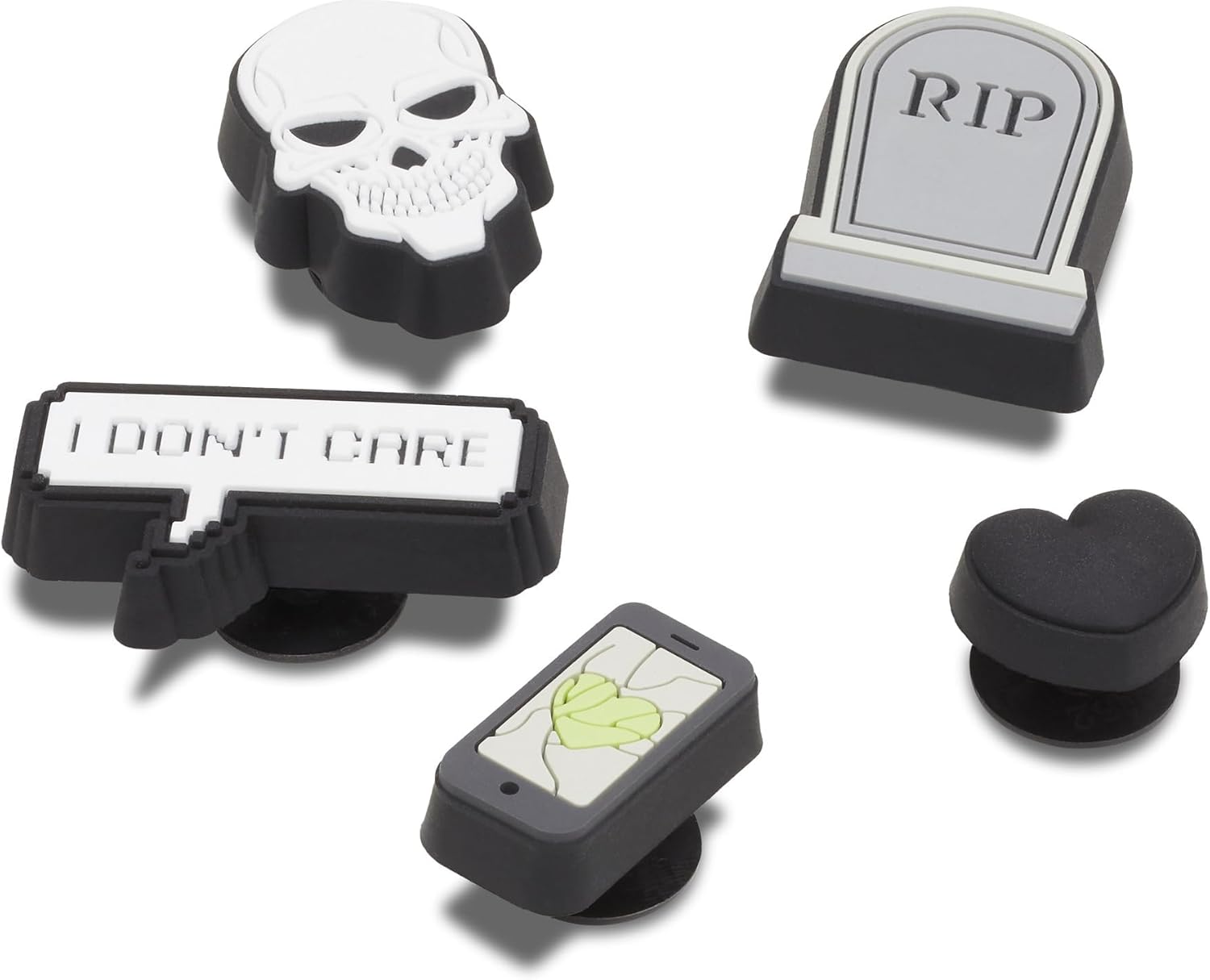 Crocs Jibbitz Holiday Packs Ghosting 5-Pack One Size