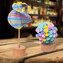 Lollipop Toy, Training Skills, Wooden Stick, Anti-Stress Toy, Decompression, Exquisite Early Learning Crafts Macaron Tree Leaves