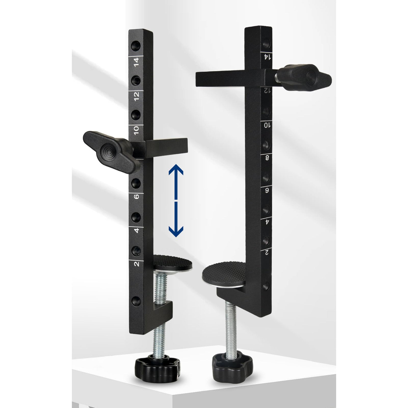 Pince en C pour le Travail du Bois, Clip G Réglable de 10 à 140 Mm pour la Fixation du Perçage de Coupe, Pinces en C de Résistance Industrielle en Acier au Carbone en Aluminium