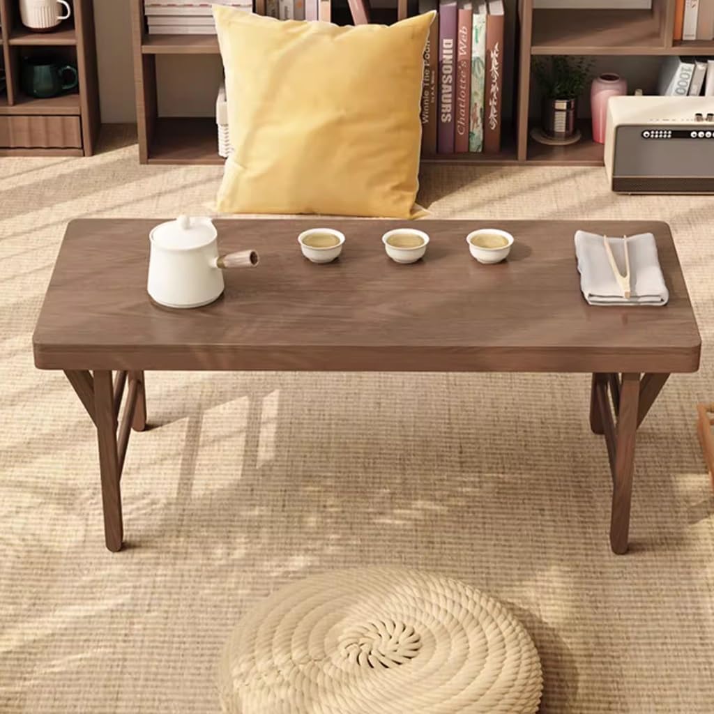 テーブル・チェア・ハンモック FOLDING WOOD TABLE MEDIUM Amazon.com: ZOCWJK Foldable Wooden Low Tea Coffee Table Adjustable