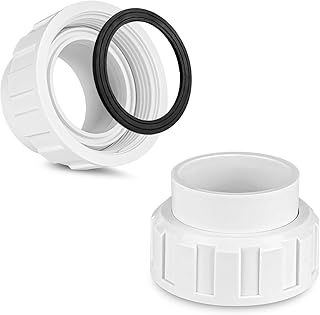Salt Cell 2" Union Replacement for Goldline Hayward Salt Chlorine Generators, GLX-Cell-Union 2-Inch Pump Union for Hayward Salt Cell, Pool Part for Spa Pump Connections, 2 Pack
