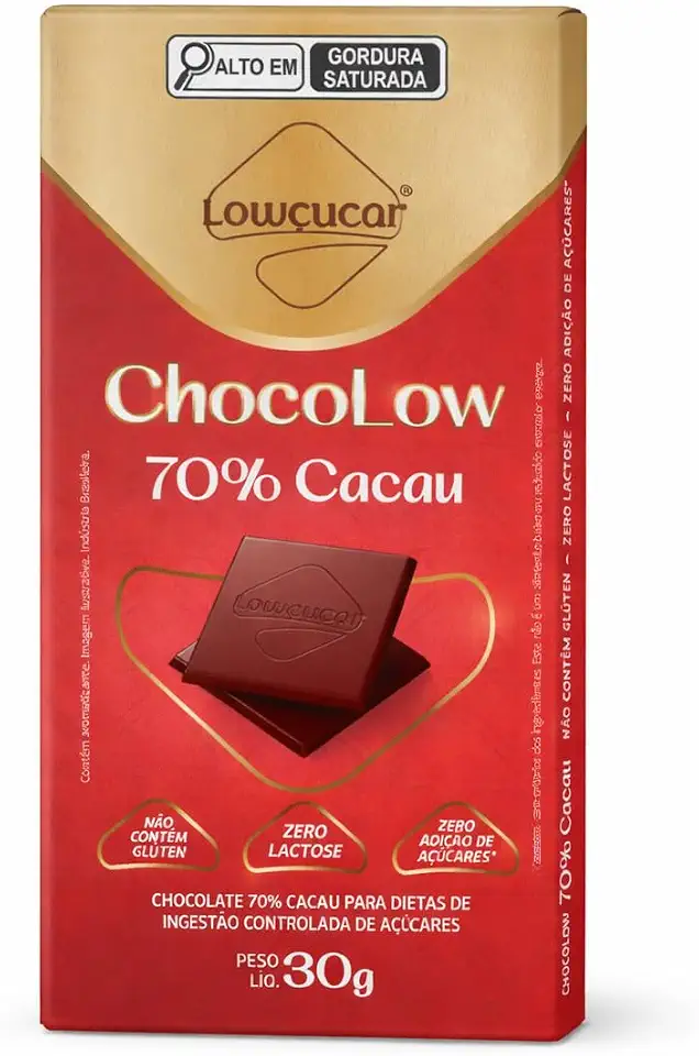 Chocolate 70% Cacau Cart Low 30G
