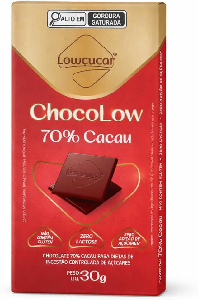 Chocolate 70% Cacau Cart Low 30G