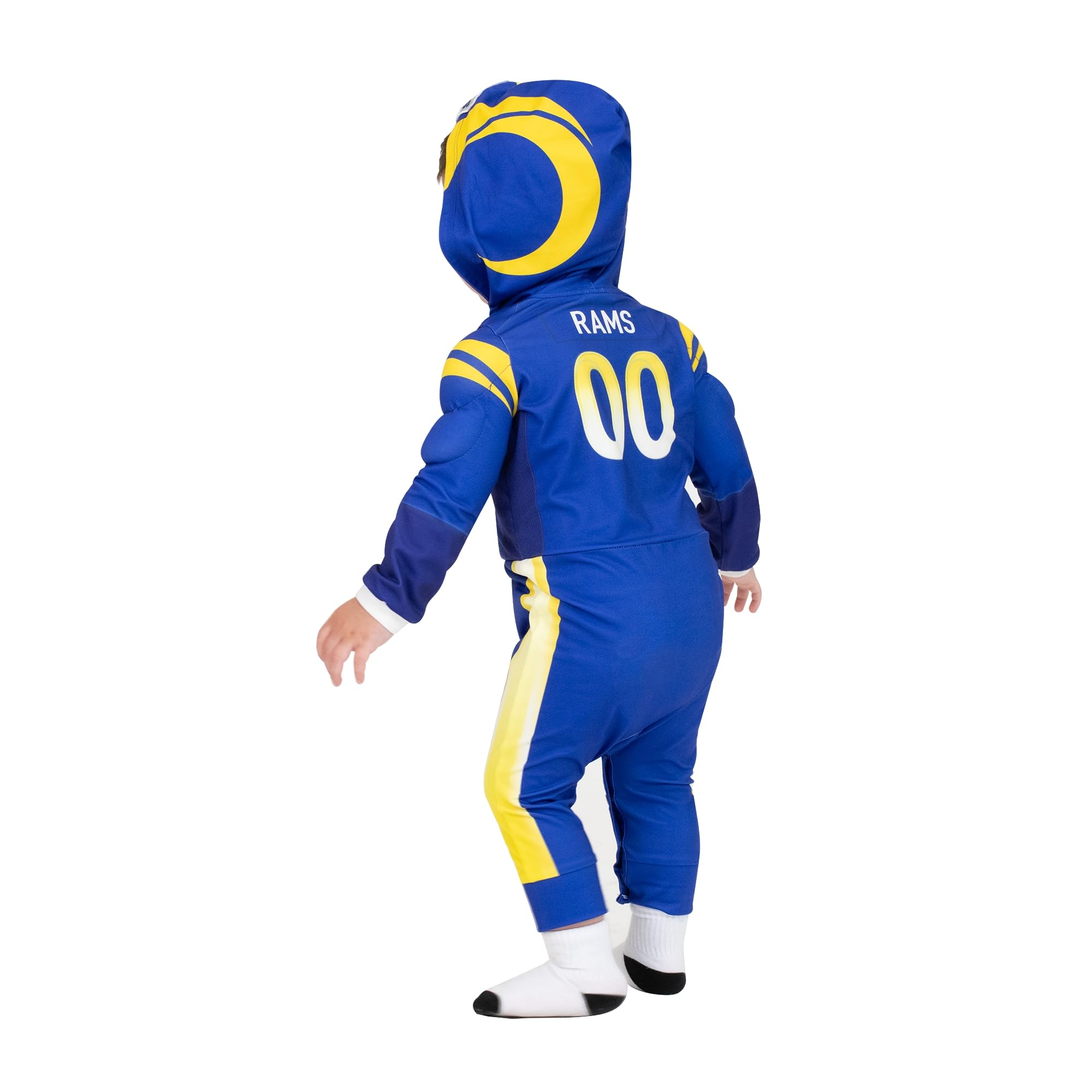 MODERN HERO NFL Los Angeles Rams Officially Licensed #1 Draft Pick Infant-Toddler Muscle Suit Costume, Size 2T
