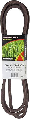 Maxpower 336360 Cinturón de cubierta que reemplaza a MTDCub CadetTroy-Bilt 754-04219, 954-04219