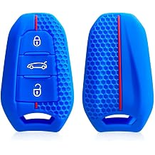 for Peugeot 208 DS3 308 5008 DS5 DS6 Rifter for Citroen C3 C4 C5 X7 C2 Silicone Key Case for Opel Mokka 2023 Car Key Cover Cap