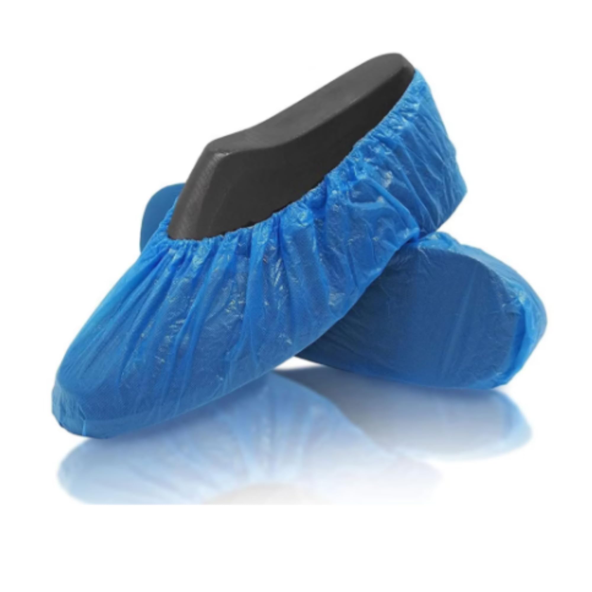 Genérico Cubrezapatos Desechables de Polietileno - Pack 1000 Unidades - Impermeables, Antideslizantes y de Talla Única para Uso Profesional y Doméstico