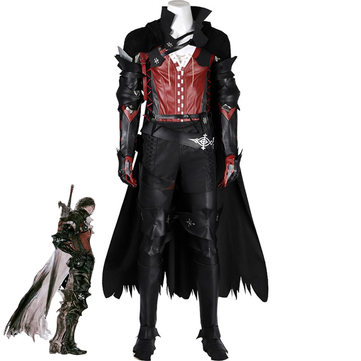 Amazon.co.jp: FF16 クライヴ ロズフィールド コスプレ コスプレ衣装