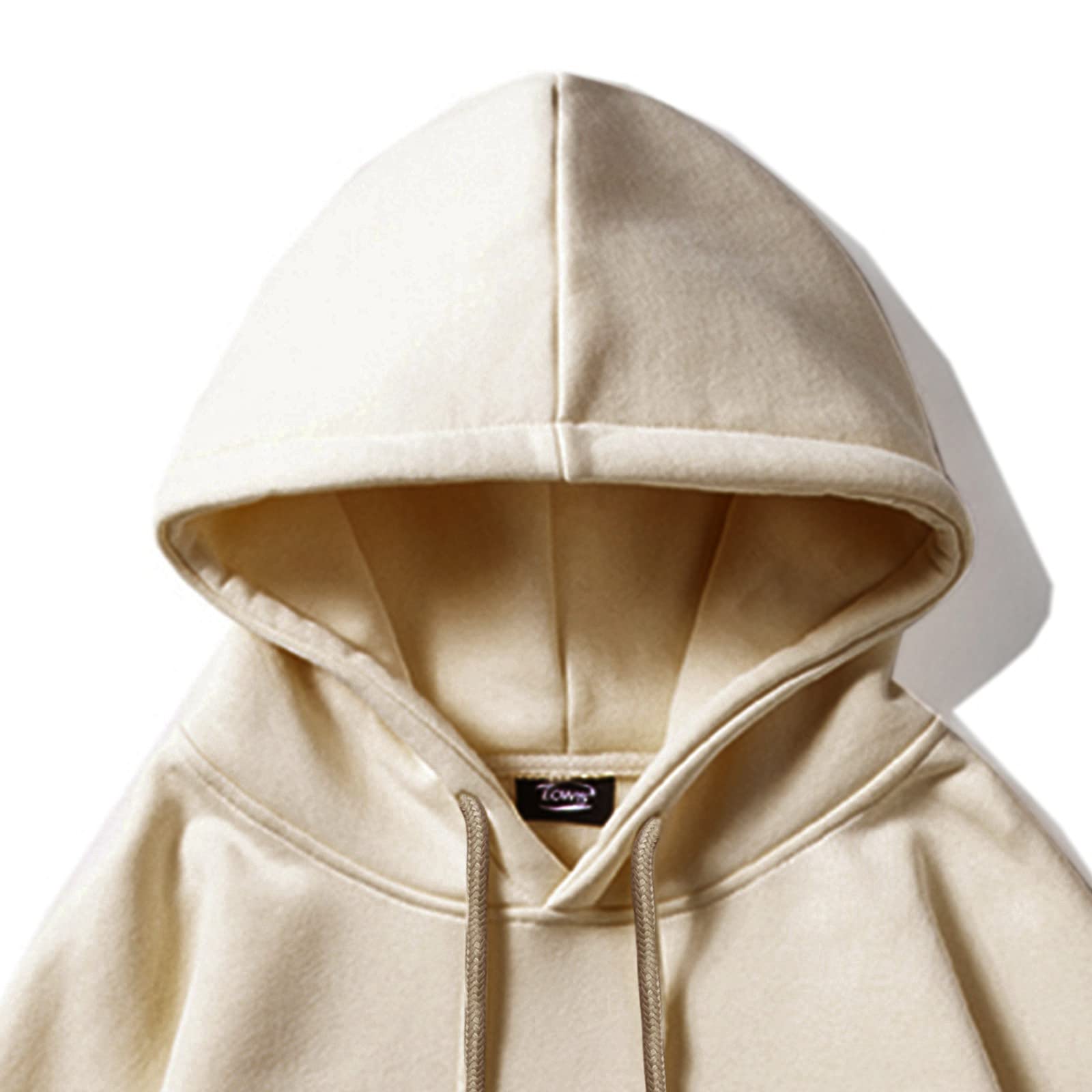 Sudadera básica de gran tamaño para hombre, tallas grandes, con hombros