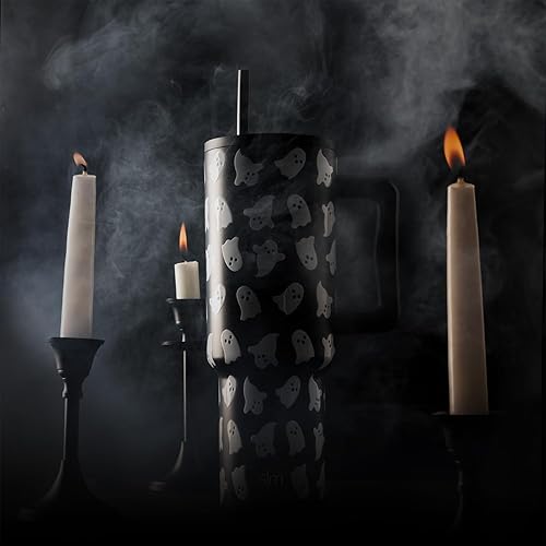 Miniatura 12 de Simple Modern - Vaso Trek de 40 onzas con asa y tapa con sorbete, taza de viaje de acero inoxidable con aislamiento, apta para portavasos Bosque