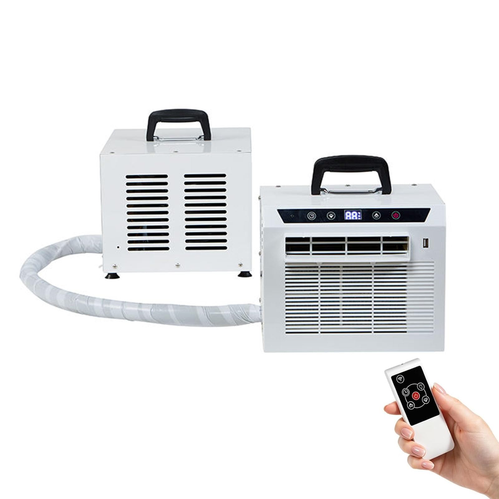 ZcxTry Mini Split Portable Air Conditioner Mobile AC Free Installation