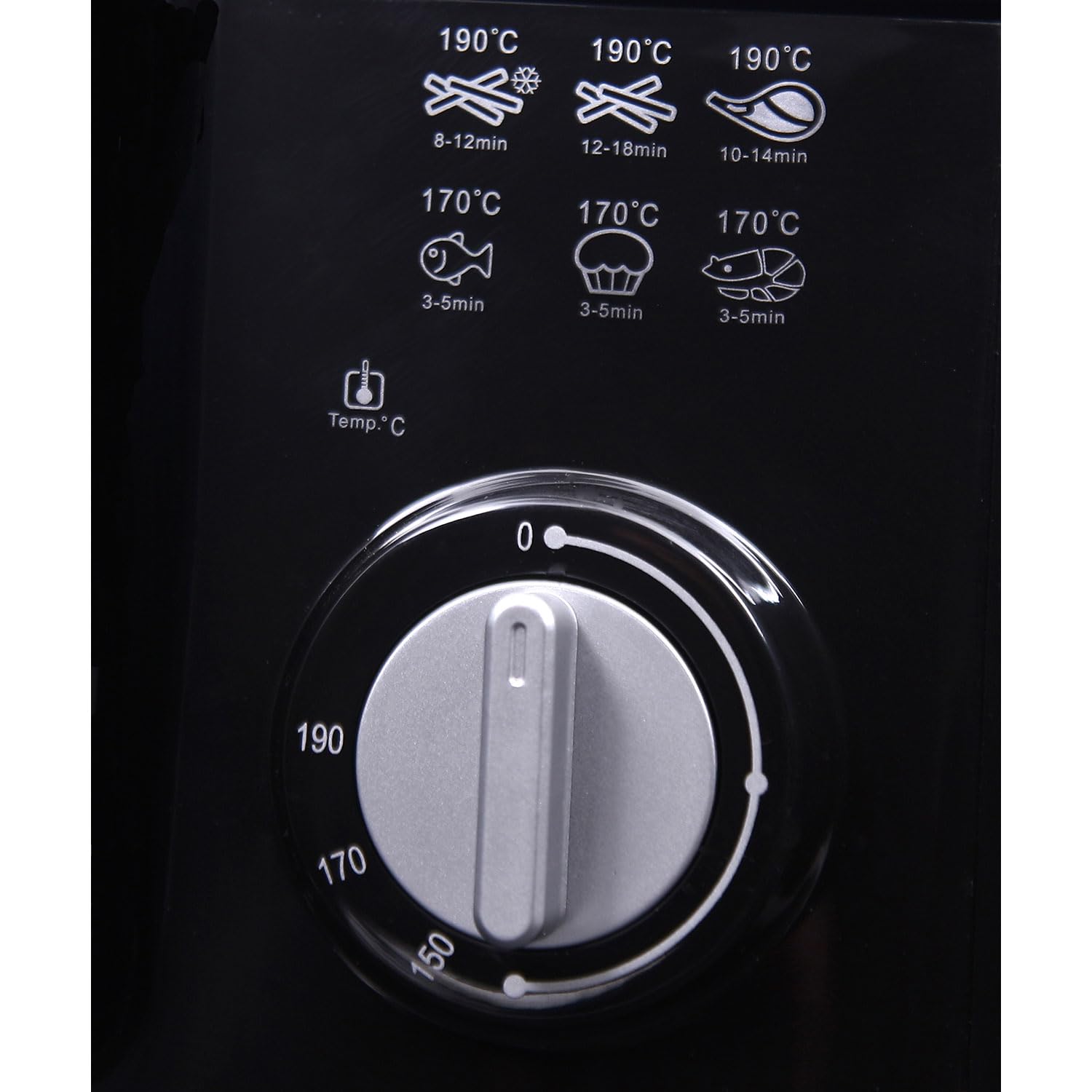 Mesko MS4908 Friggitrice ad Olio Elettrica, 2,5 Litri, Temperatura Regolabile, Secchio Antiaderente Rimovibile, Coperchio con Filtro Antiodore e Finestra, Facile da Pulire, 1800W, Nero