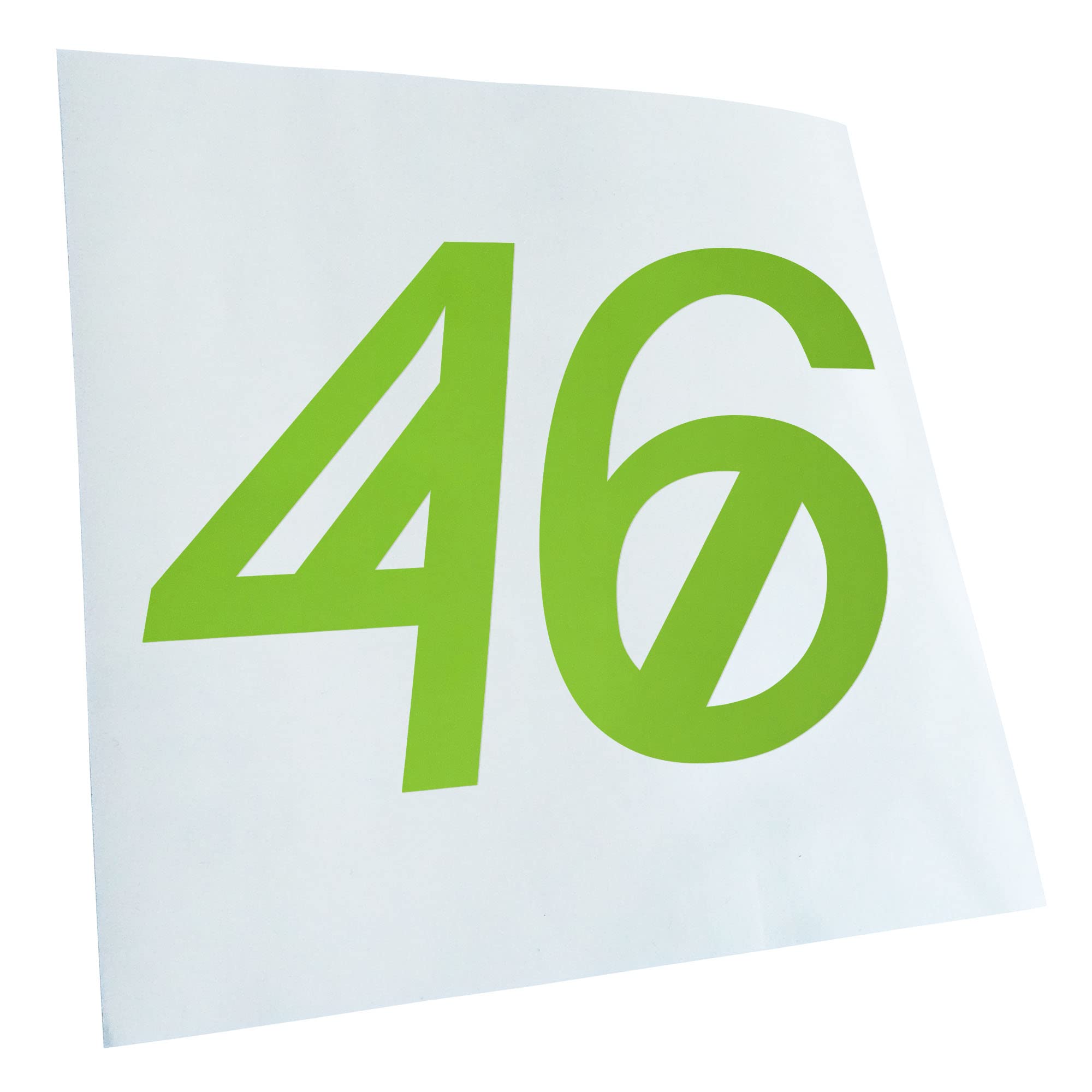 Kiwistar - Adesiva per Auto - CE20 x 6,5 cm - Verde Lime