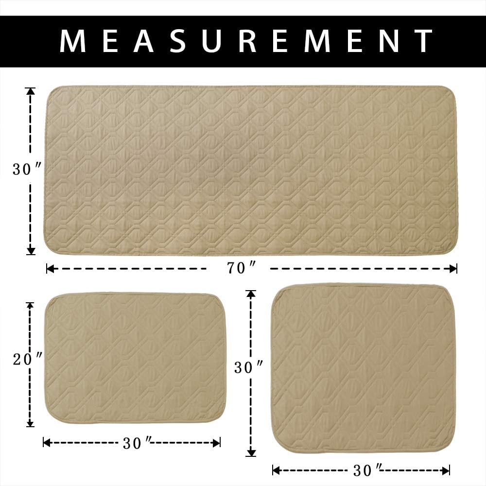 SUNNYTEX Waterproof Dog Bed Cover Dog Mat Pet Pad Pet Blanket for Couch Sofa Bed Mat Anti-Slip Furniture Protrctor