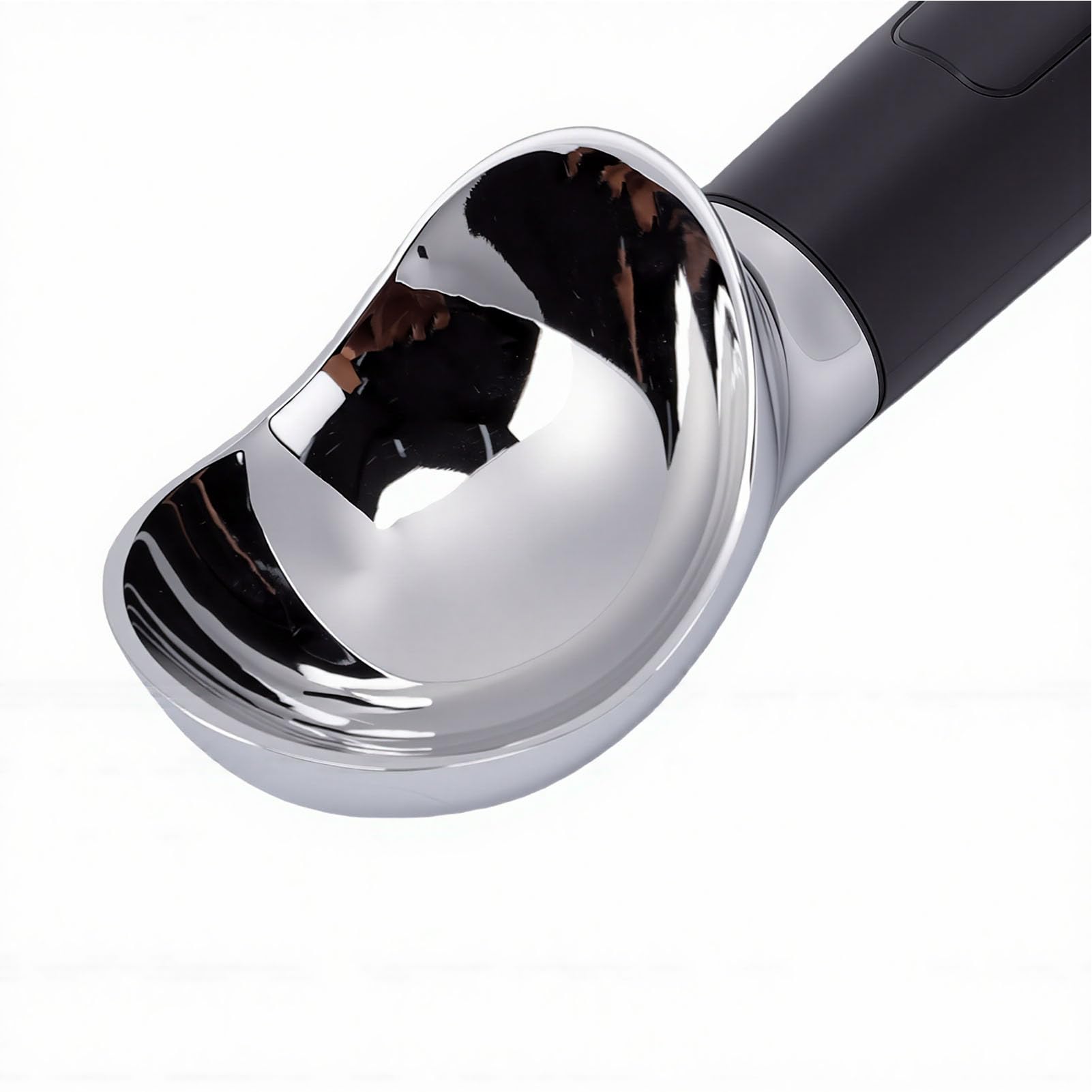 Keenso Cuillère à Glace Chauffée Rechargeable, Cuillère à Glace électrique Chauffante pour Dure