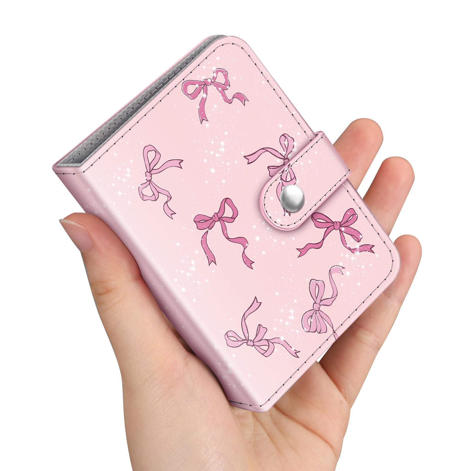 FINTIE Mini Photos Album Book for 2x3 Inch Films - 52 Pockets Small Albums