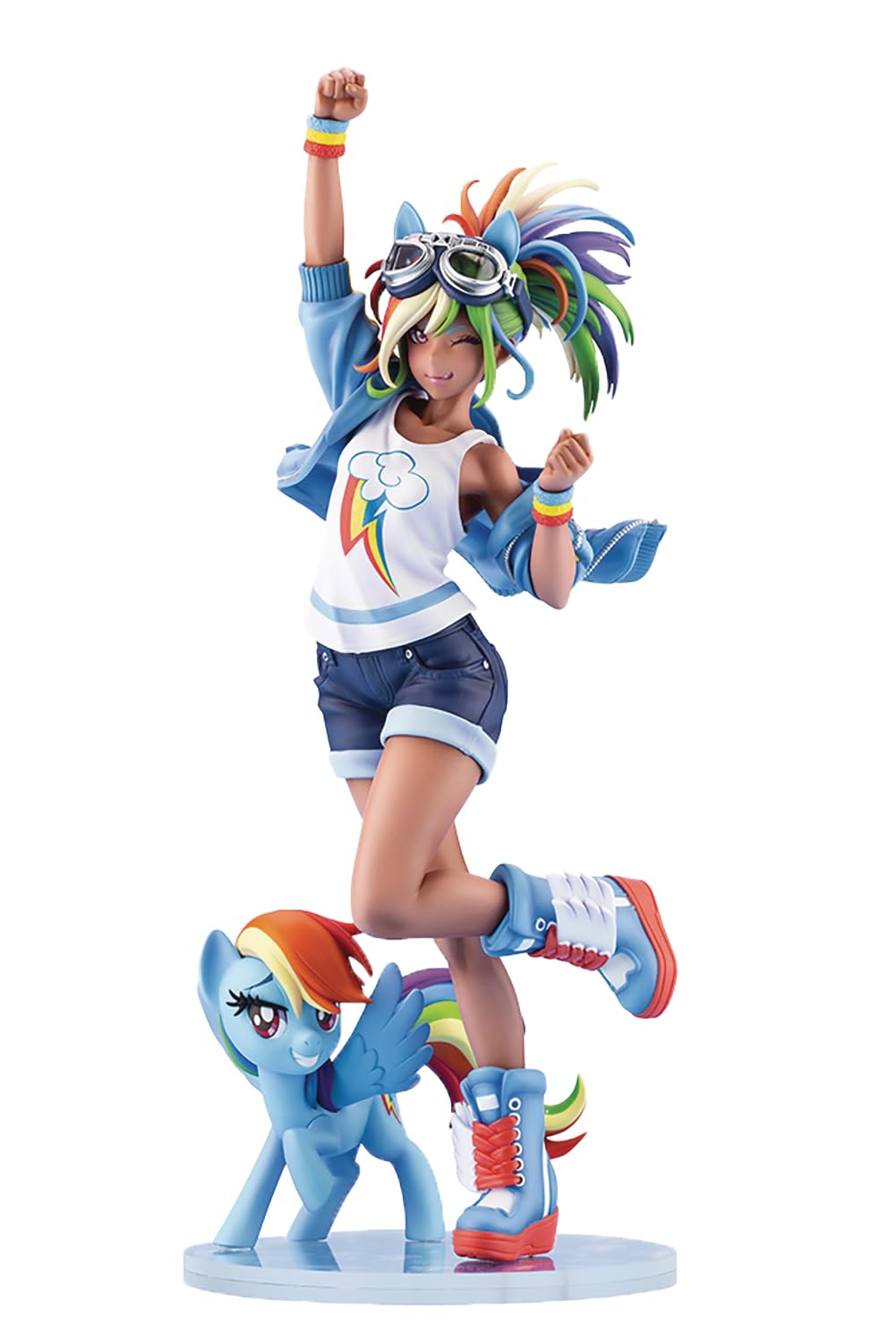Amazon.co.jp: マイリトルポニー:レインボーダッシュ美少女像 : おもちゃ