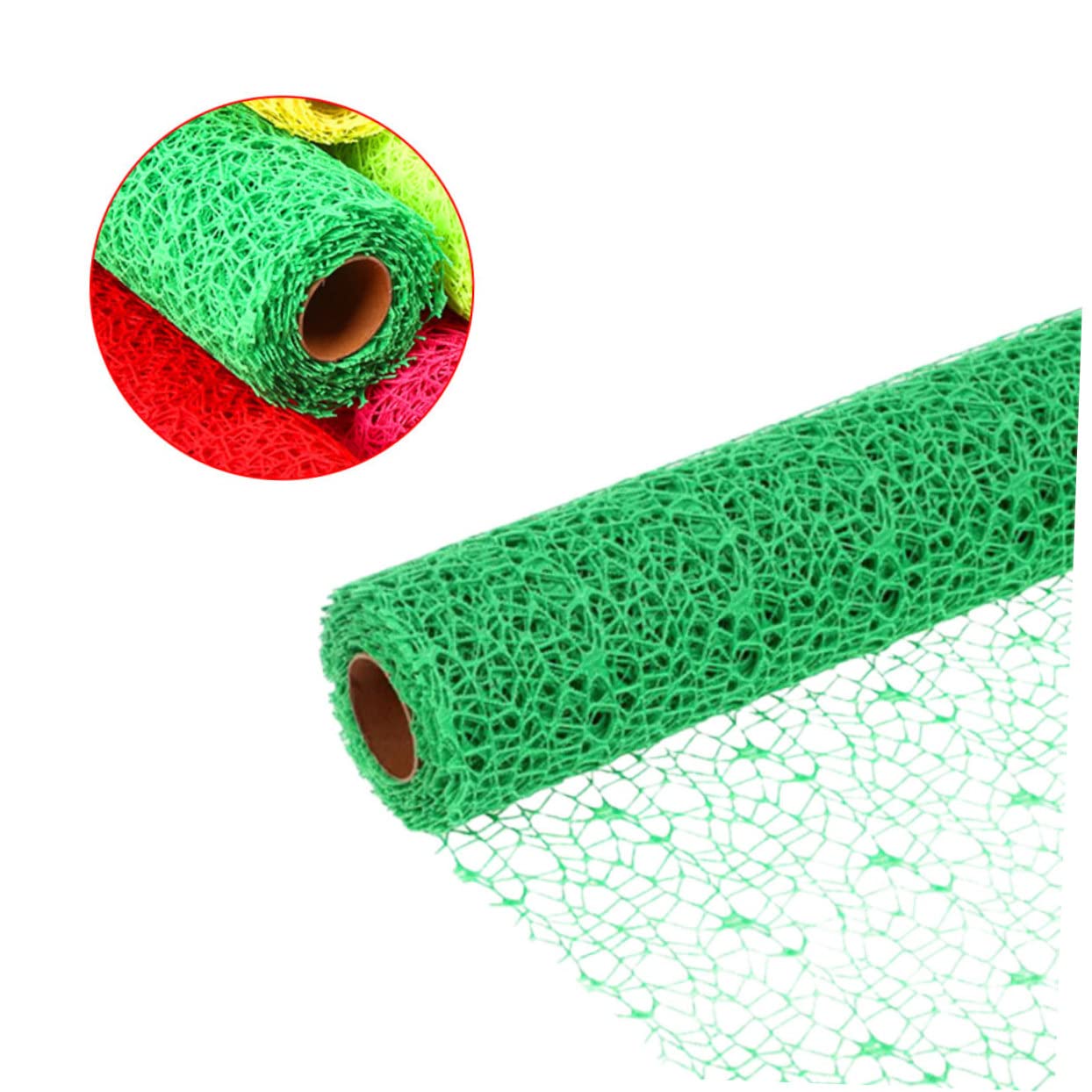 HOODANCOS Flower Gauze Net Jacquard Mesh Pendant Length for Birthday Parties Wedding Decorations