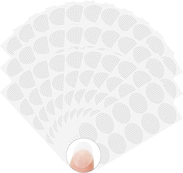 600 Ohrring-Stützpads Transparent - Unsichtbarer Halt Für Schwere Ohrringe