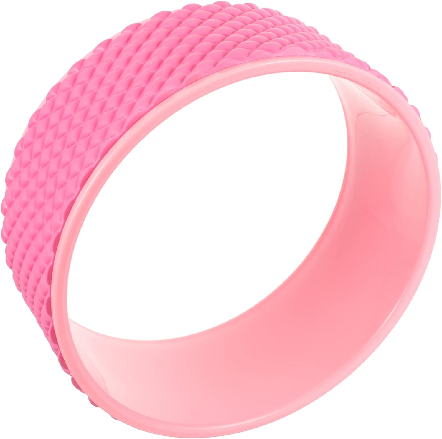 Yoga Roller Aerial Yoga Rope for Back Treadmill Wheel Yoga Bolster Pillow for Restorative Yoga Crazy Yoga Leggings Yoga Equipment Gymnastics Joint Stick Pink Eva