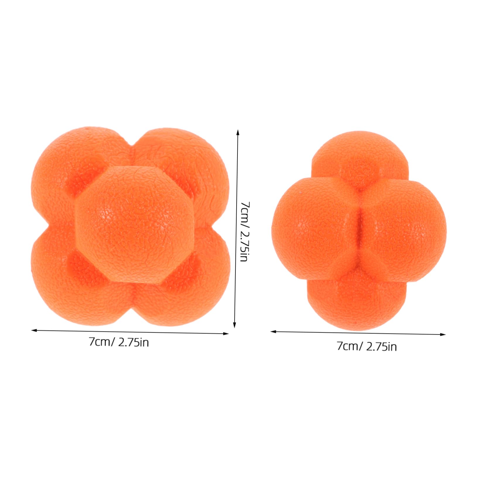 KICHOUSE Hexagonal Reflex Ball Reaction Training Toy Enhance Speed Coordination Goalkeeper Training Aid