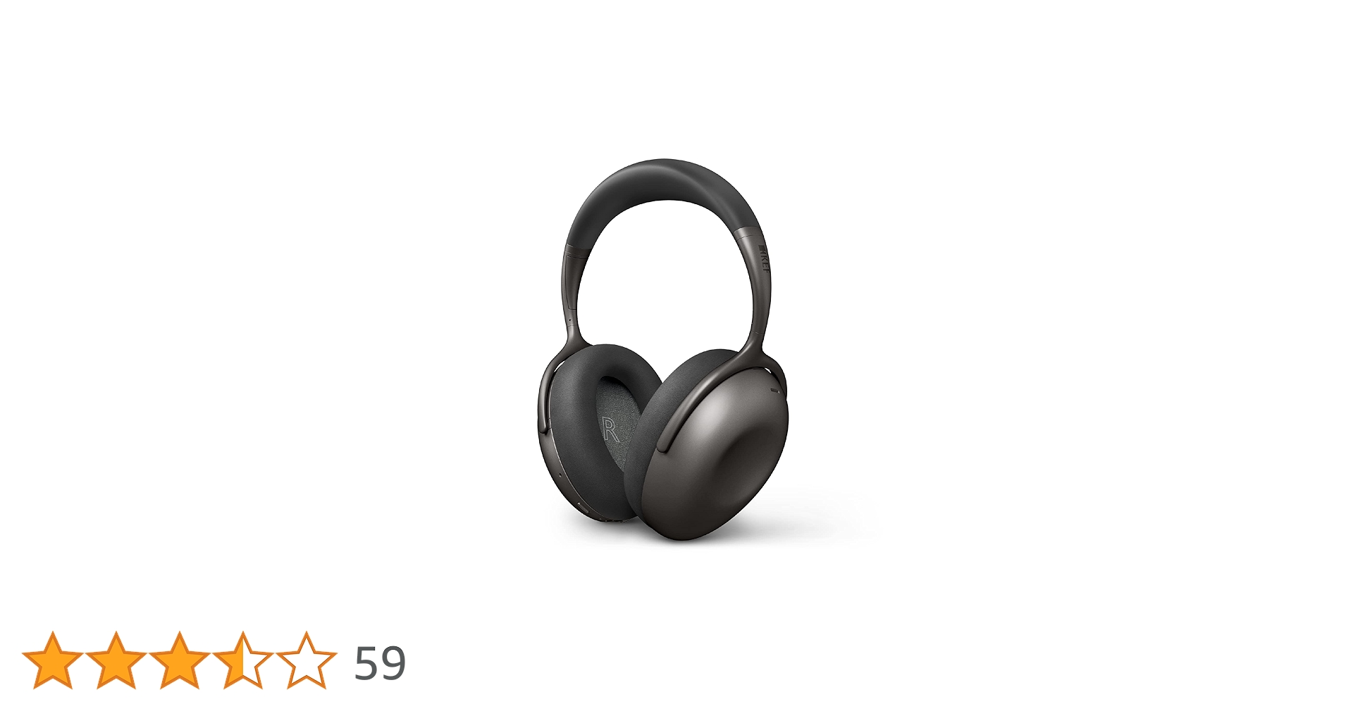 新品未使用 KEF Mu7 ワイヤレスヘッドホン Charcoal Grey KEF、NCヘッドフォン「Mu7」。ロス・ラブグローブデザイン - AV