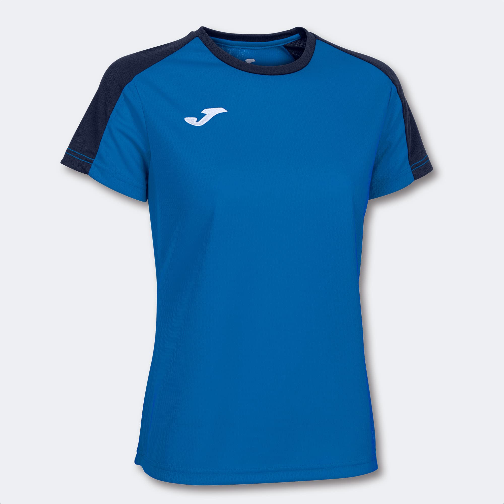 Joma Damen Eco Championship Kurzarm T-Shirt, Königsblau/Marineblau, S