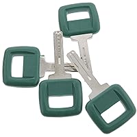 Vista 3 de Solarhome 4PCS Llaves de encendido 11039228 para Volvo Cargador Haul Camión Equipo Pesado Laser Cut