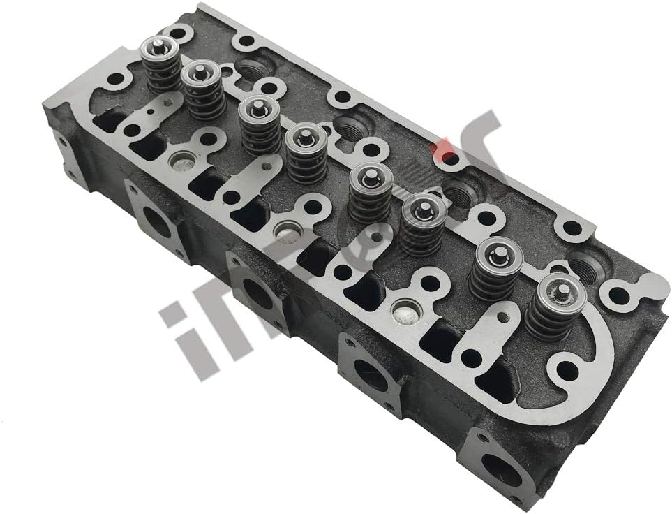 INPOST New Complete Cylinder Head + full gaske compatible with Kubota V1505 V1505D V1505T V1505E