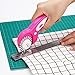 45mm Rotary Cutter Set, AGPtEK Pink Rotary Cutter with 7 Replacement Rotary Blades, Rotary Blades & Safety Lock for Precise Cutting, Ideal for Sewing Fabric Leather Quilting & More