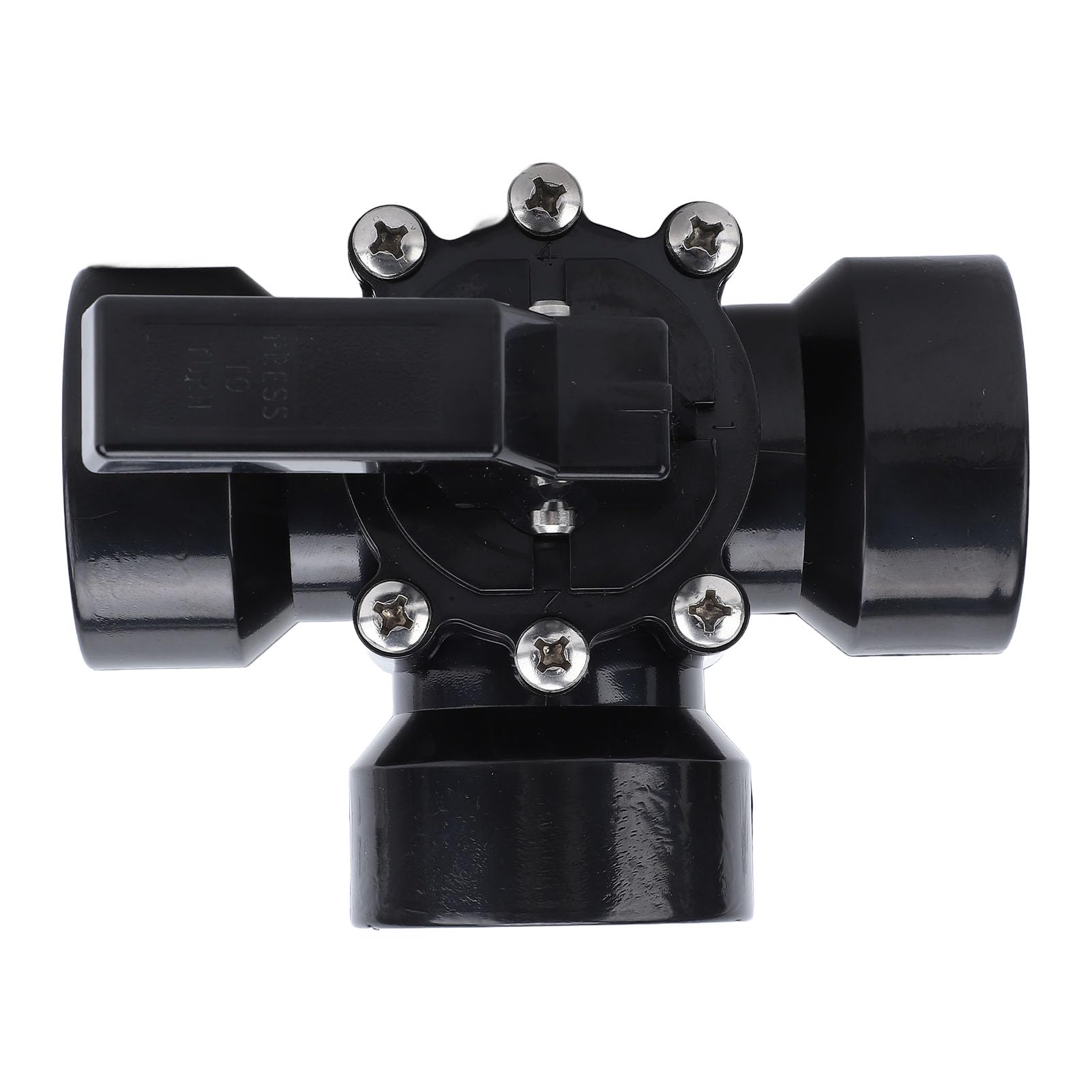 Válvula Desviadora de Tres Vías para Piscina G1 1/2 in ABS Sello Positivo Compatible con Spas 4517