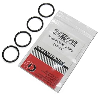Fleck/Rainsoft #13305 O-Rings (4 Pack) [Oring for Fleck 2510, 5600, 9000, 9100 Valves]