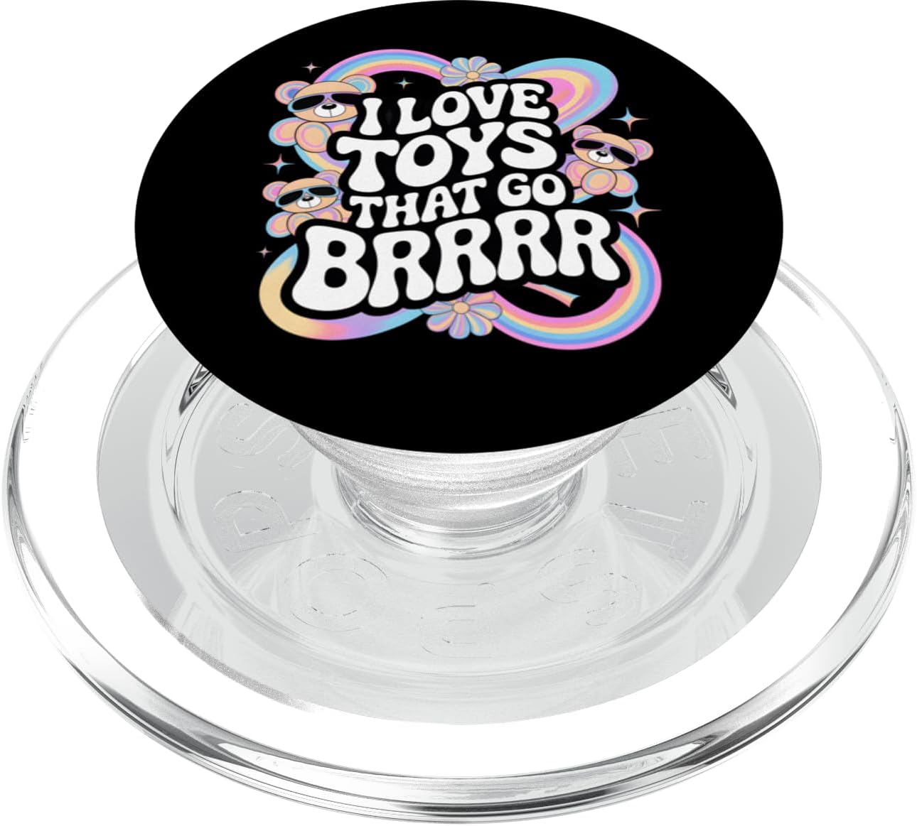 I Love Toys That Go Brrr Funny Inappropriate Embarrassing PopSockets PopGrip for MagSafe