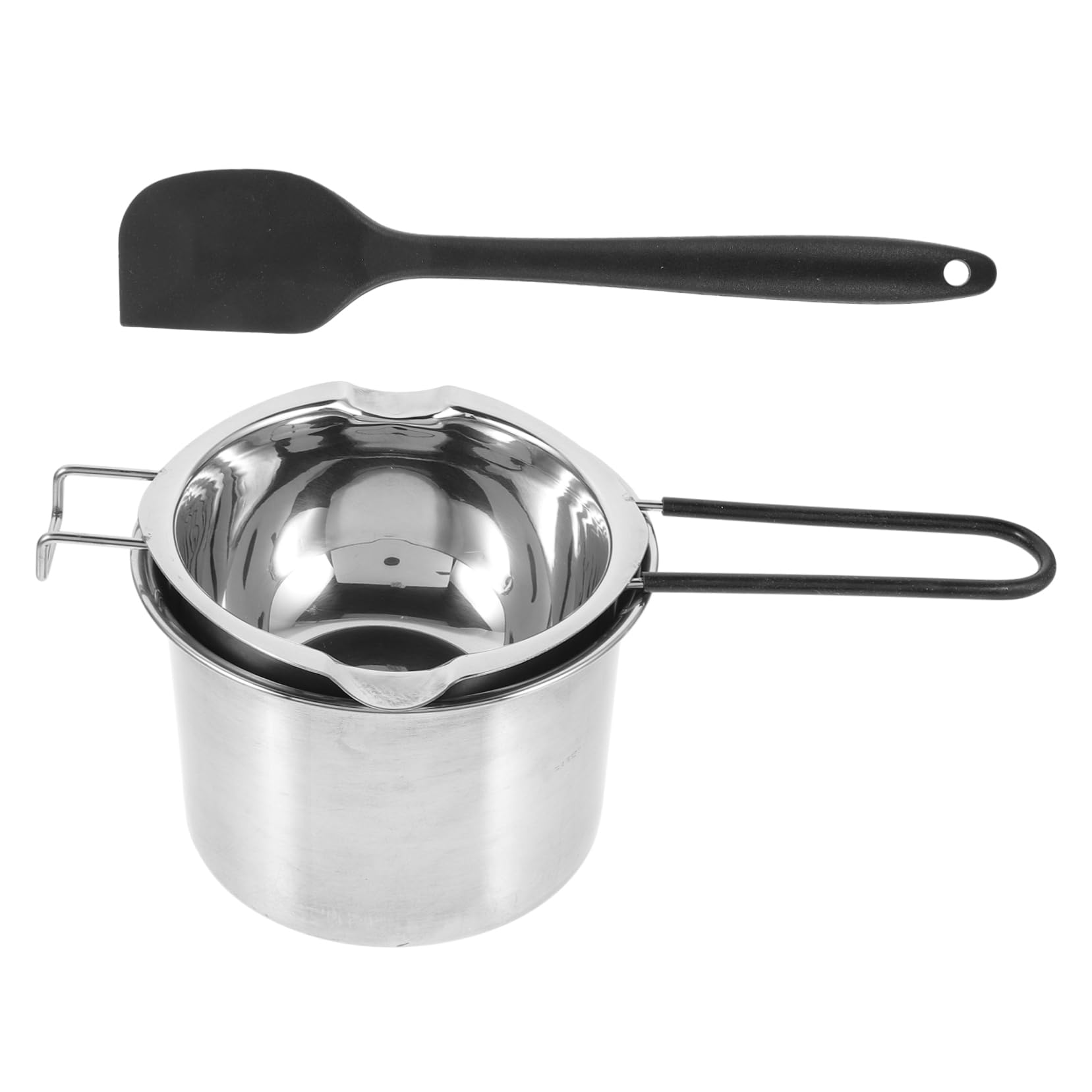 Cabilock Melting Pot Double Boiler Pot Set Double Boiler for Melting Candy Random Color