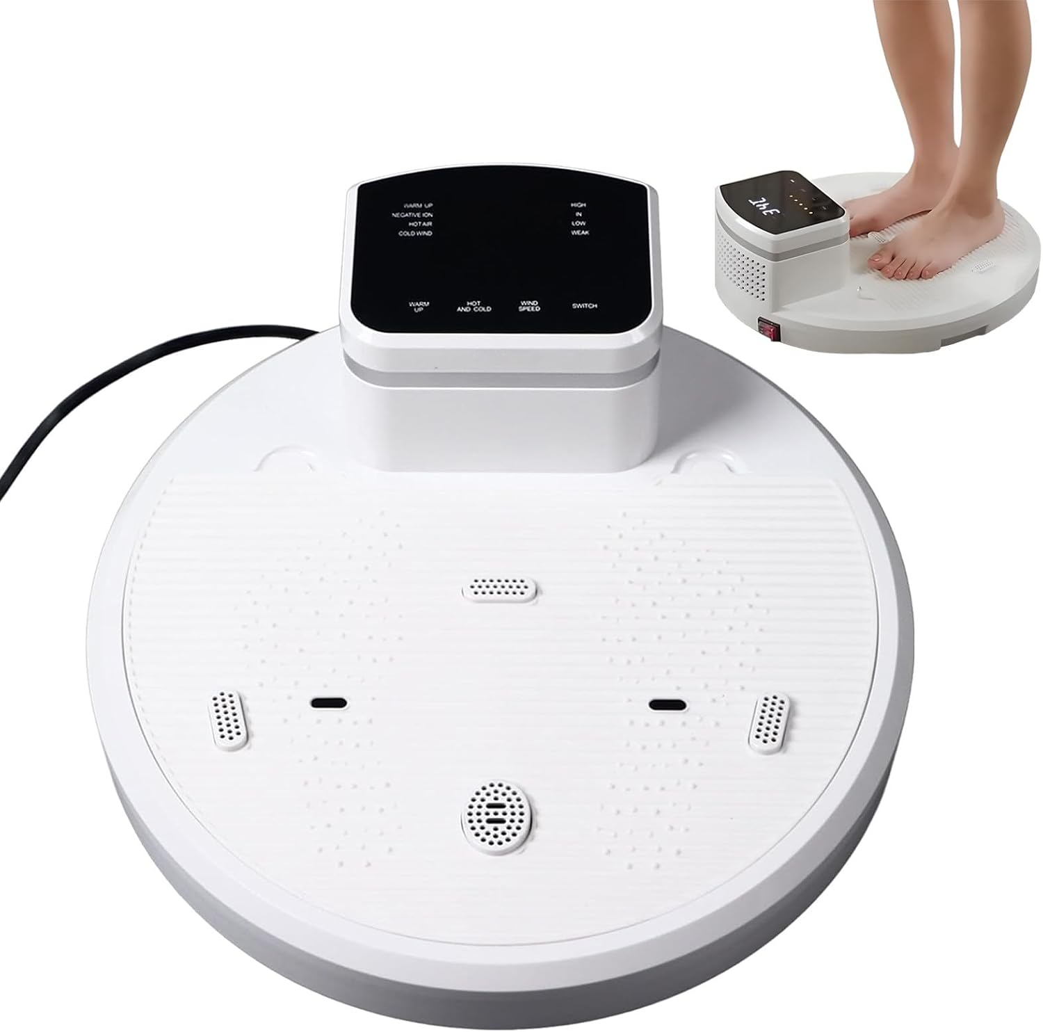 2500W Bathroom Full Body Dryer with Warm Air Wind and Cool Wind, Negative Ions Whole Body Air Dryer After Shower, for Women/Mom/Girls