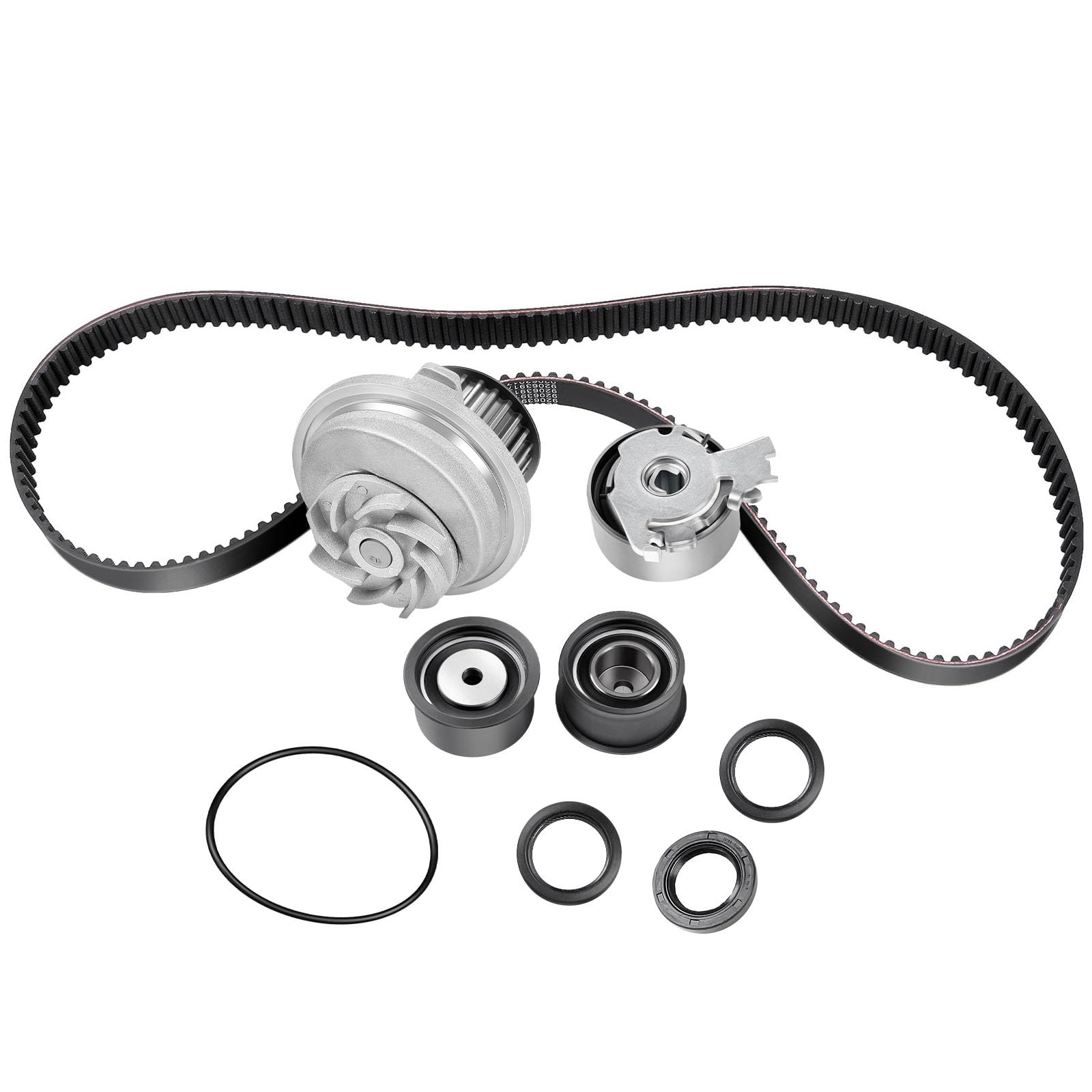 OCPTY Timing Belt Kit with Water Pump Replacement 2004-2007 For Chevrolet Optra 1999-2002 For Daewoo Nubira 2004-2008 For Suzuki Forenza 2005-2008 For