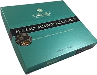 Abdallah Chocolates Sea Salt Almond Alligators 1 Pound (LB)