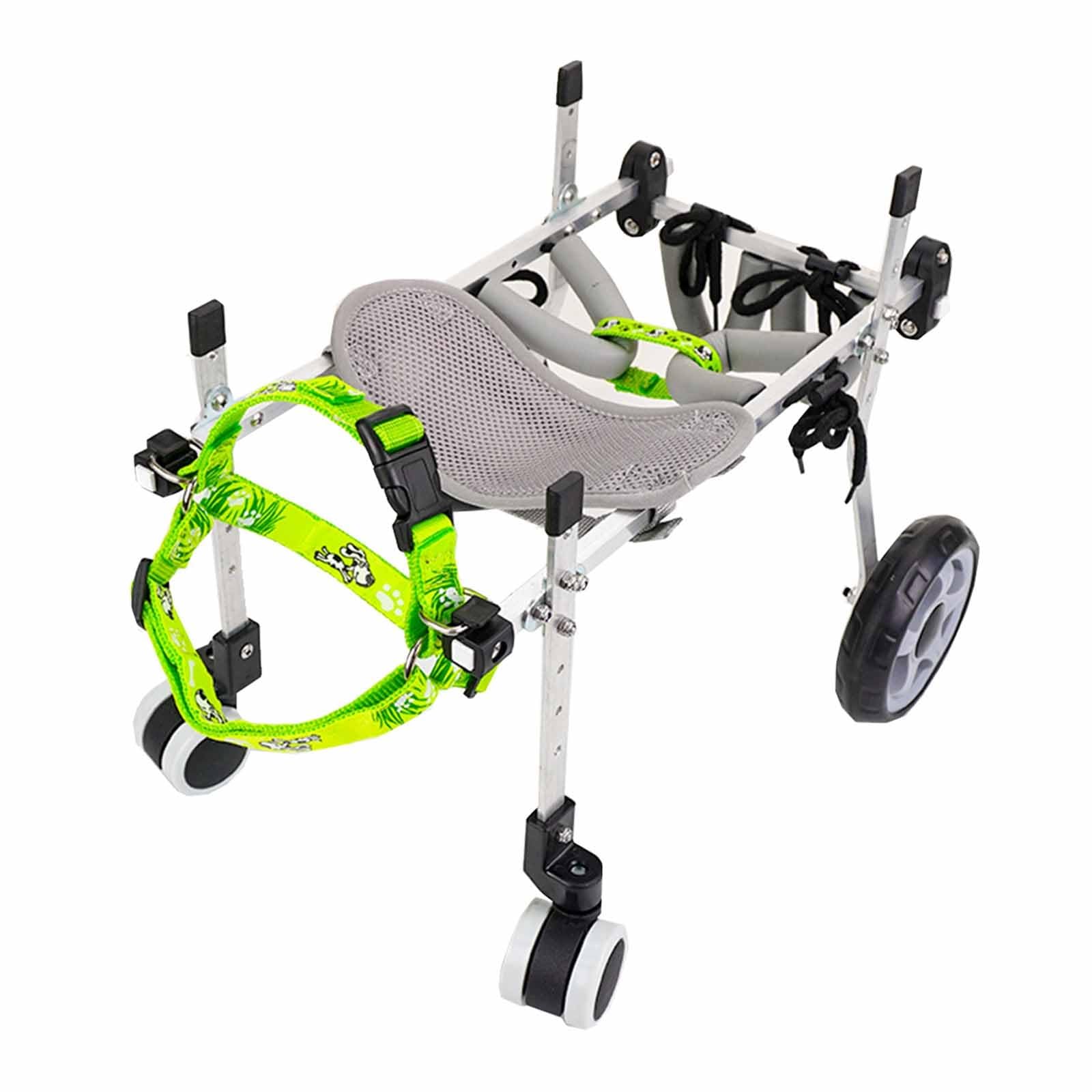Amazon.co.jp: 調節可能な犬用車いす 小型犬用 フルレッグサポート