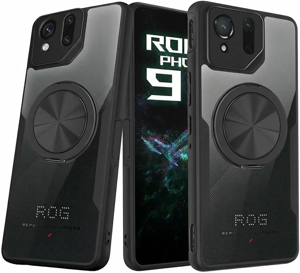 Amazon.com: Magnetic Rotating Stand Case for ROG Phone 9, ROG 9