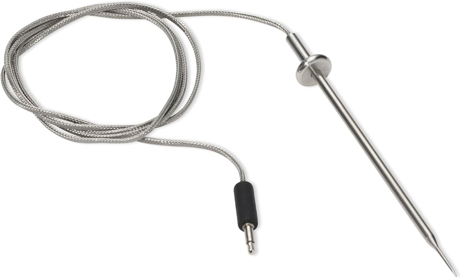 Weber Wired Food Probe – Thin Fast‑Read Temperature Probe for Precise Meat & Grill Cooking Readings, Durable Design Handles Heat Up to 572°F
