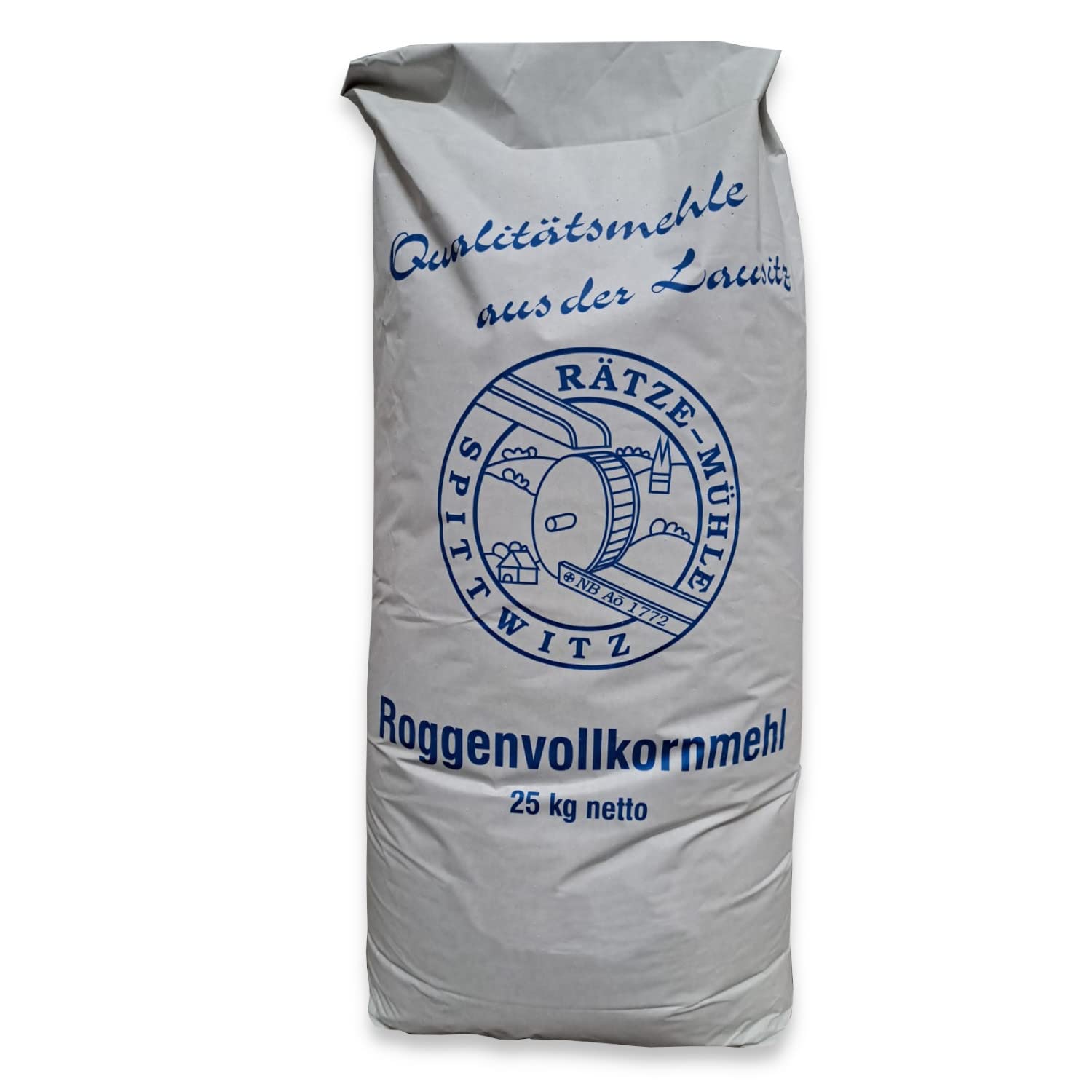 Roggenvollkornmehl 25kg von Rätze-Mühle aus regionalen, naturbelassenen Roggen