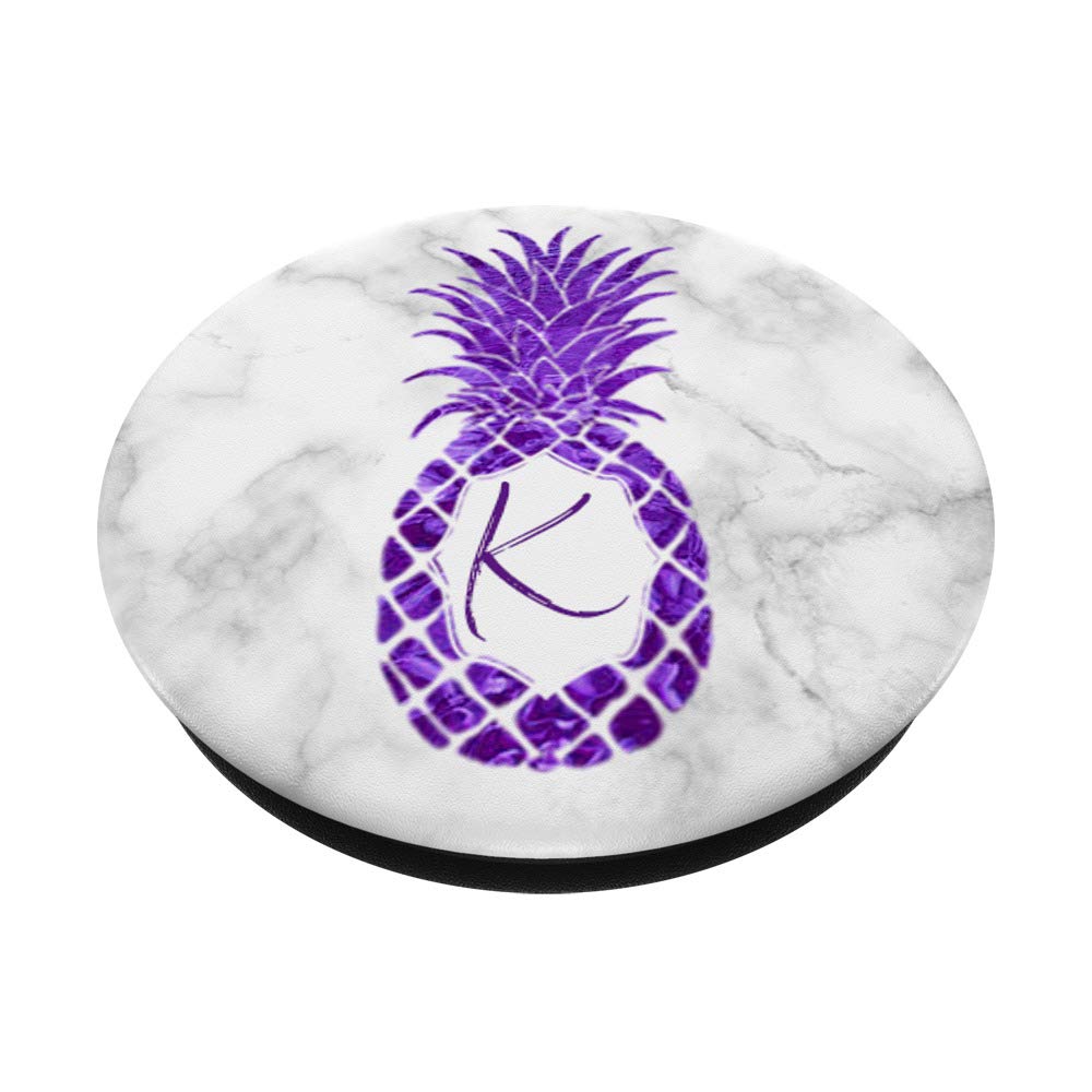 Amazon.com: Initial K Gift Purple Pineapple PopSocket With The