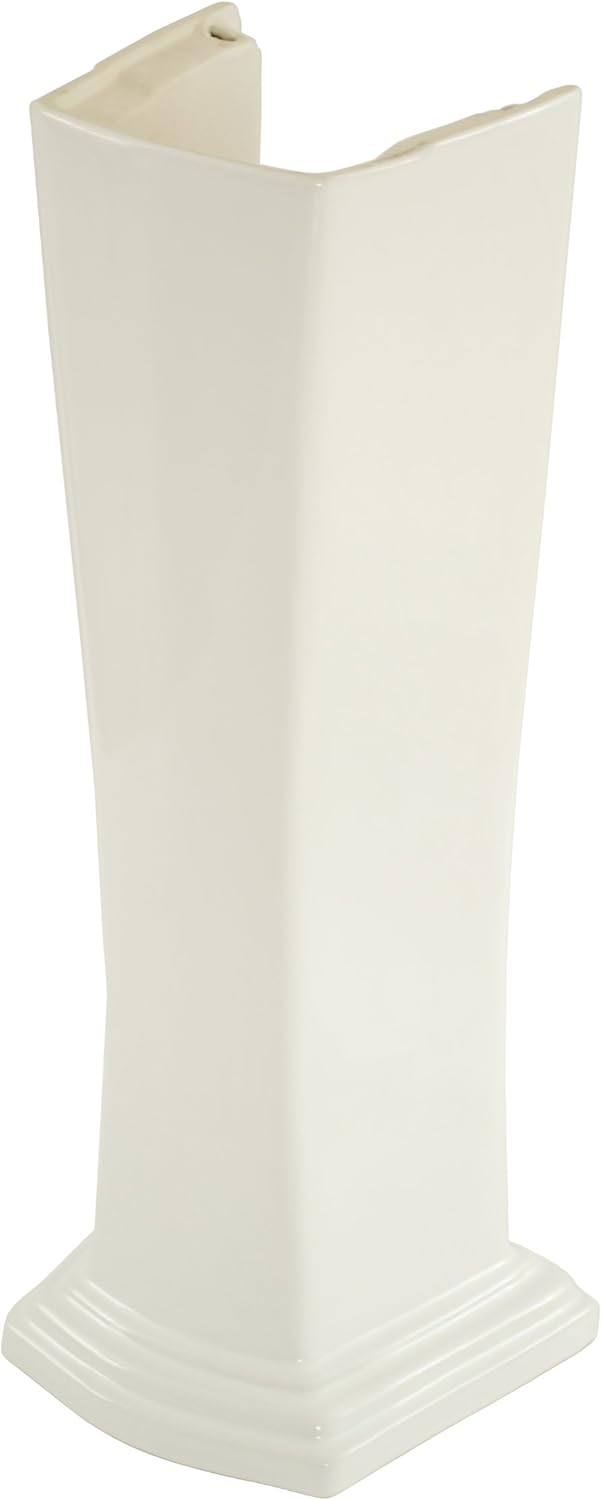 Clayton Bathroom Sink - Pedestal Only Finish: Cotton