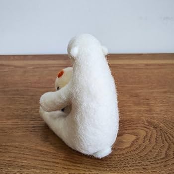 Amazon.co.jp: 羊毛フェルト シロクマさん白熊かき氷食べる