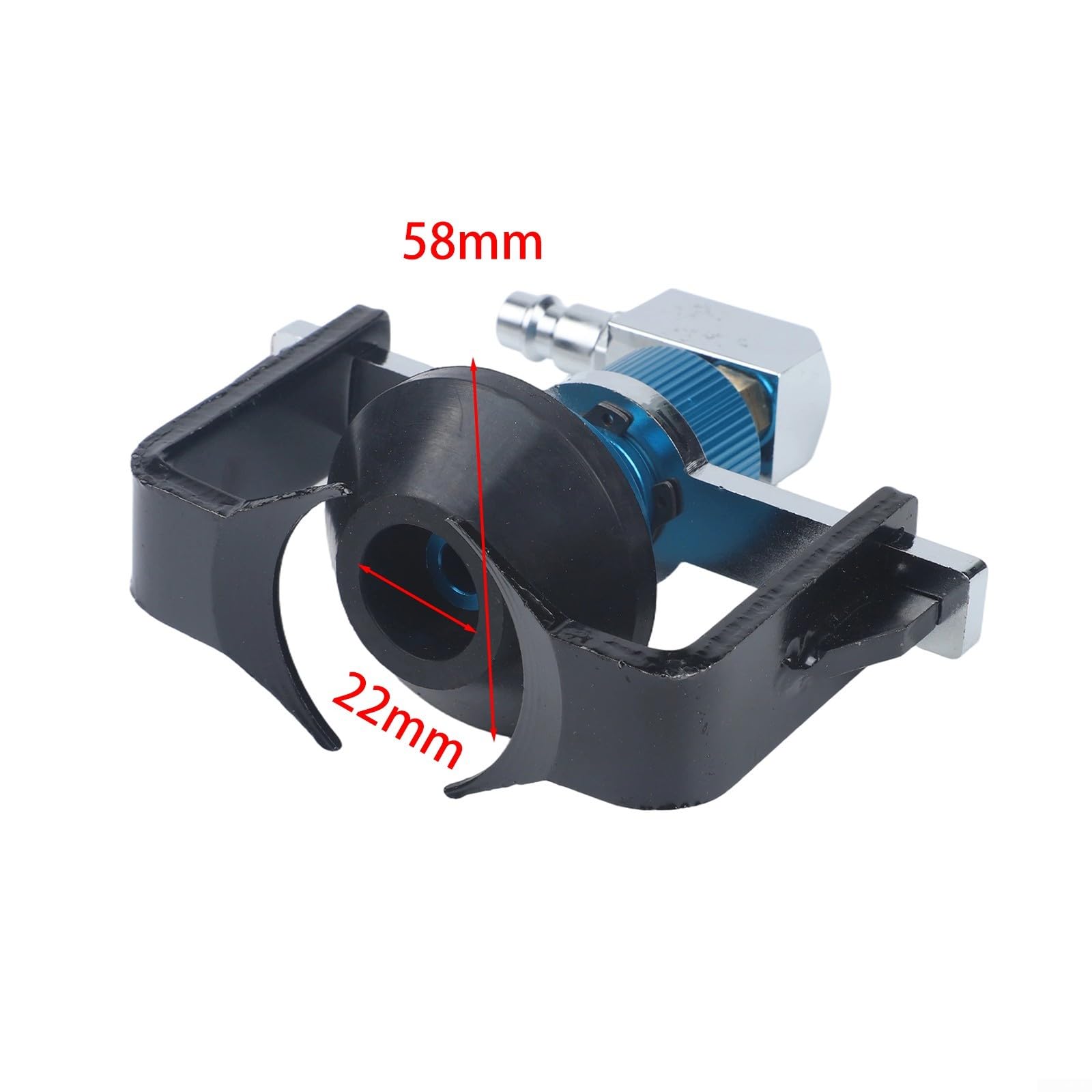 Adaptador de purga de freno de aleación de aluminio 22-58 mm con 4 acoplamientos rápidos para Honda para Toyota Buick y otras marcas compatibles