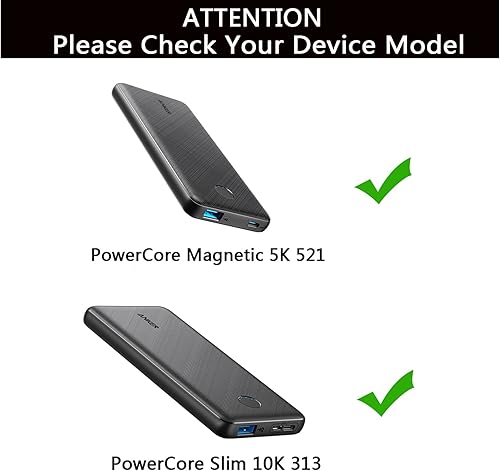 Miniatura 2 de khanka Hard Travel Case Replacement for Anker Portable Charger 313 Power Bank (PowerCore Slim 10K) 10000mAh Battery Pack, Case Only