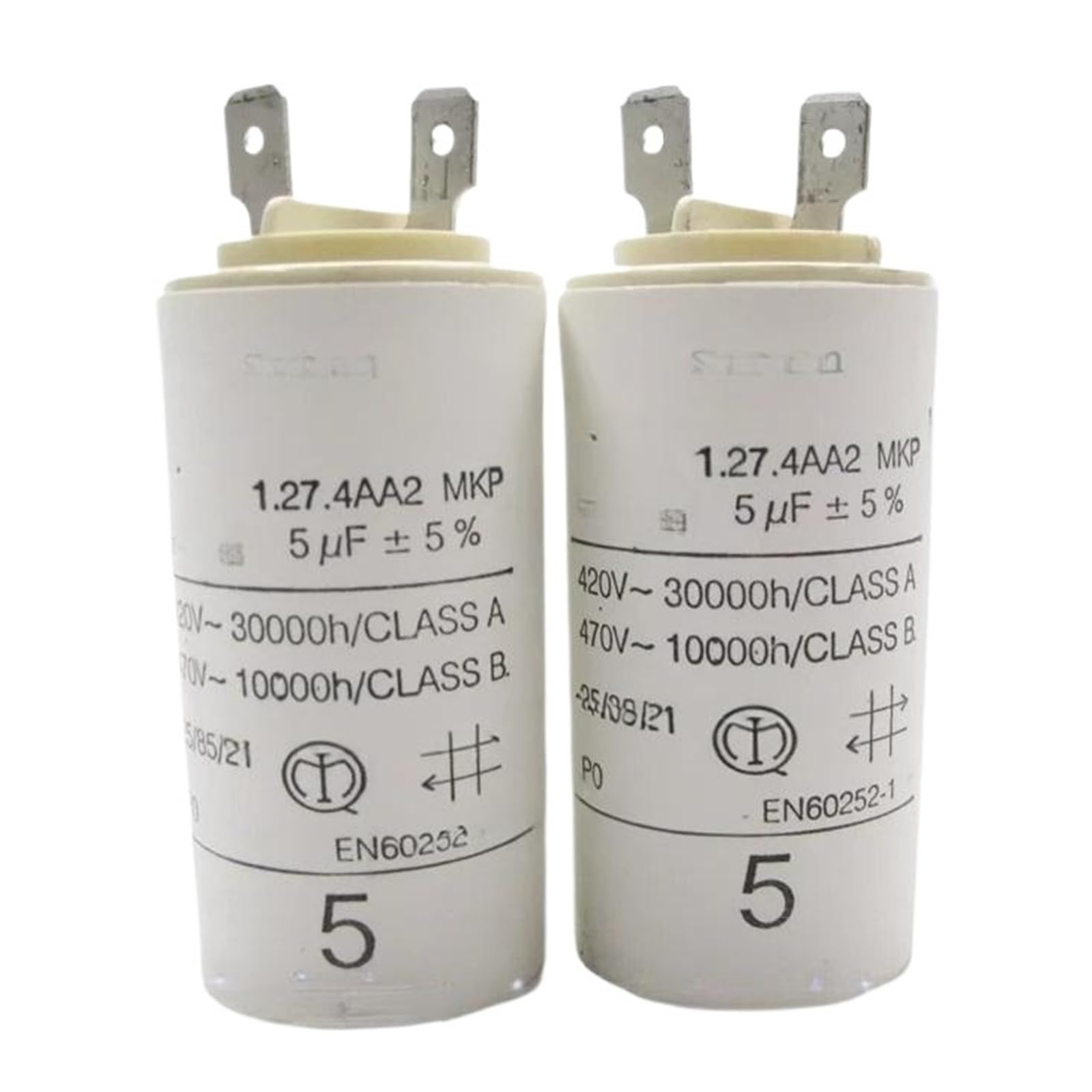 KSZHZYMGX 1pcs capacitor 1.27.4AA2 MKP3.5/6/8/5UF 420V-470V(1.27.4AA2 5UF)