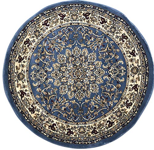 Deir Debwan Traditional Round Persian Area Rug...