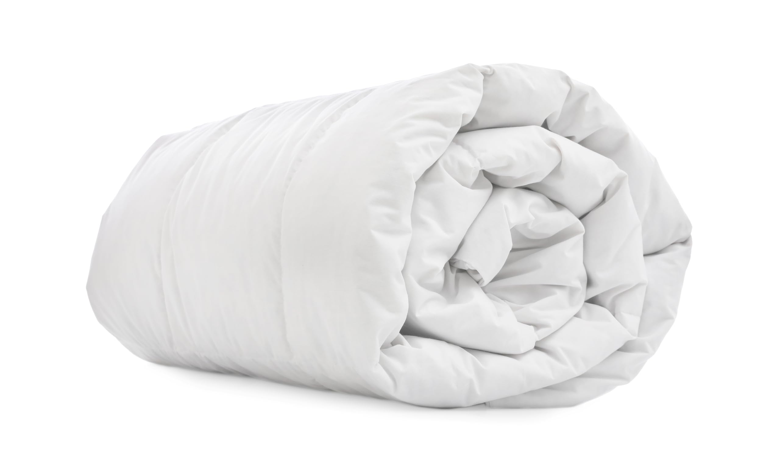 Sleep&Smile White Polycotton Polyester Hollowfibre Duvet/Quilt, 4.5 Tog, Double, Non Allergenic, Uk Made