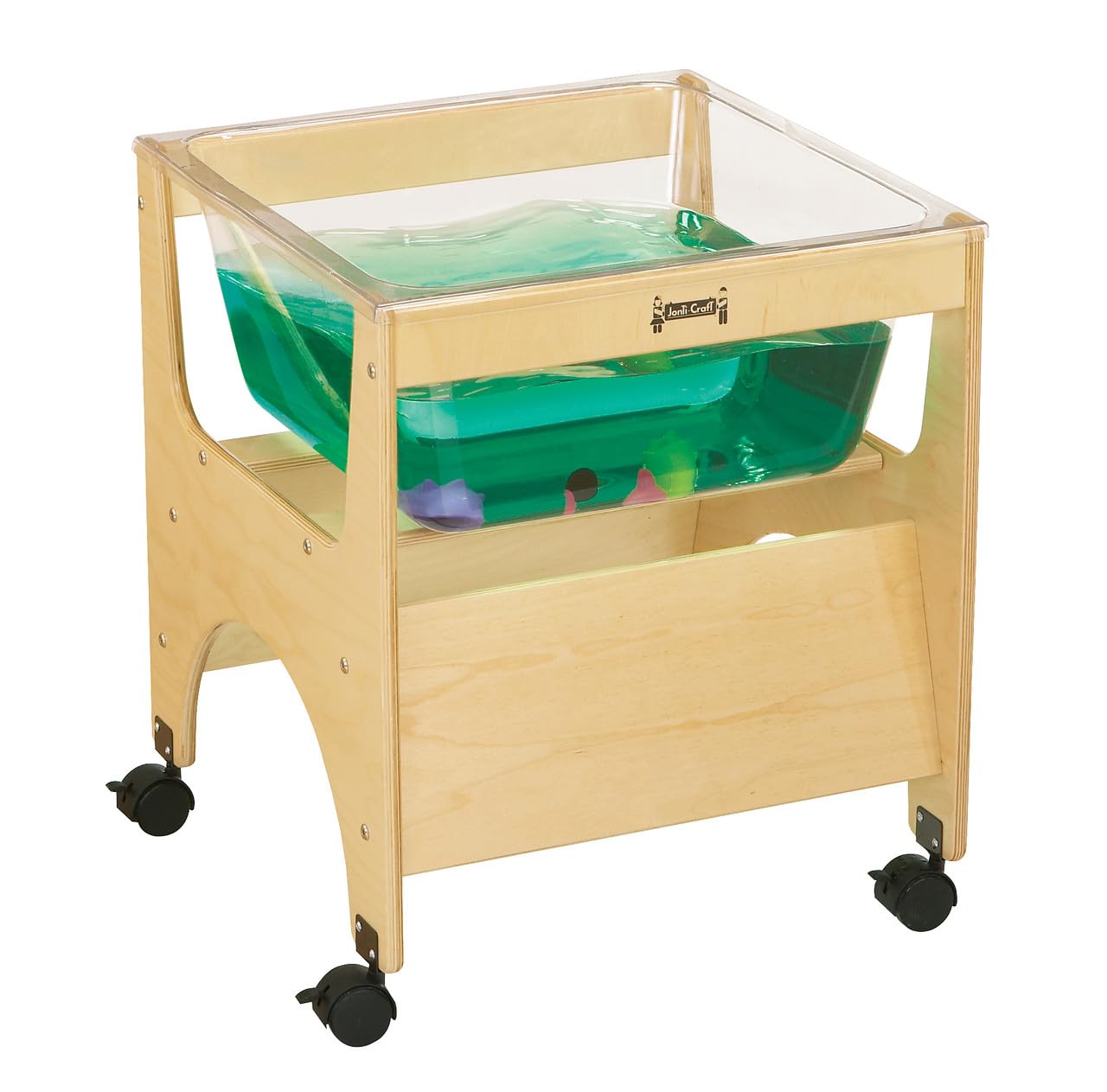 Jonti-Craft 2870JC See-Thru Mini Sensory Table, Wood